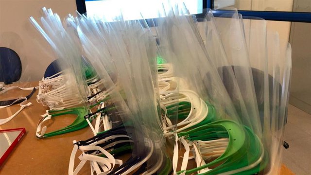 Pantallas en cuya confección ha colaborado el Real Valladolid.