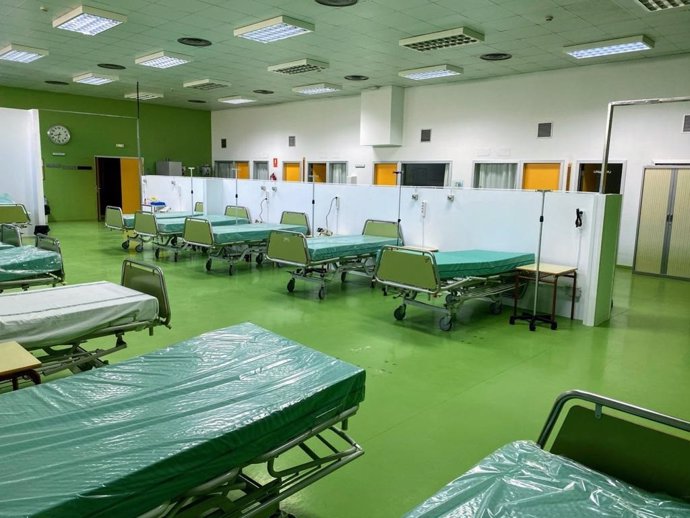 Camas hospitalarias dentro del plan de contingencia de la Junta de Extremadura ante el coronavirus