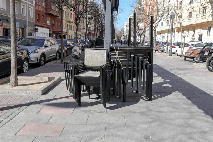 Terrazas clausuras en el centro de Madrid 