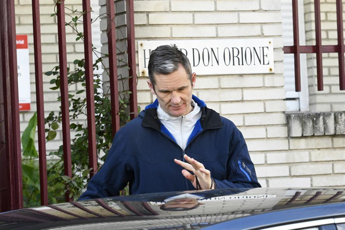 Iñaki Urdangarin, el día que comenzaba sus permisos de fin de semana.