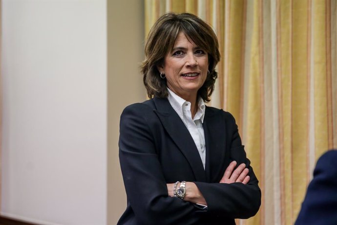 L'exministra de Justícia i fiscal general Dolores Delgado, a Madrid (Espanya) 20 de febrer del 2020.