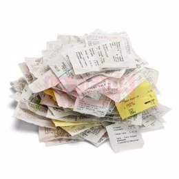 Tickets de compra de establecimientos y pymes impresos en papel 