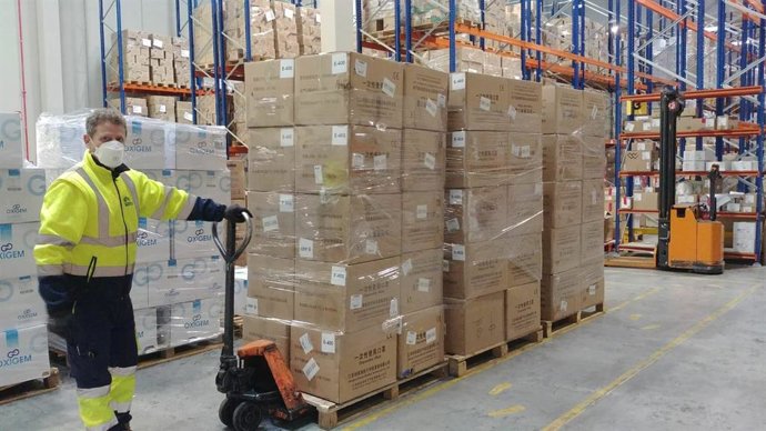 Primer pedido que llega a través de la iniciativa Aragón en Marcha.