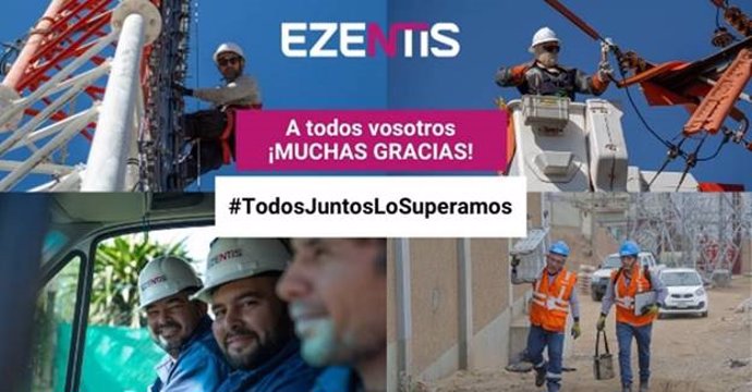 Campaña de Ezentis por el coronavirus