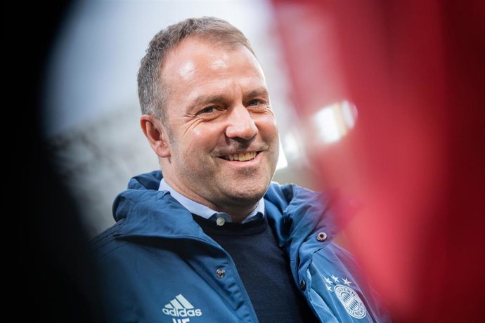 FILED - 29 February 2020, Sinsheim: Bayern Munich coach Hans-Dieter Flick pictured prior to the start of the German Bundesliga soccer match between TSG 1899 Hoffenheim and FC Bayern Munich at Rhein-Neckar-Arena. Photo: Tom Weller/dpa