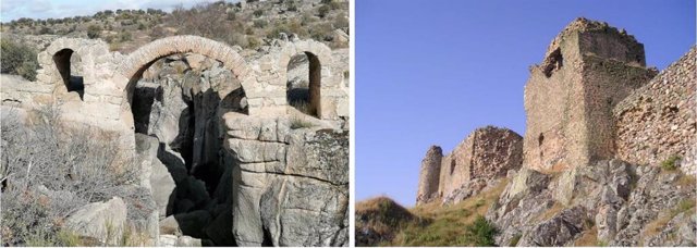 El Puente de La Canasta y el castillo de Peñas Negras entran en la Lista Roja del Patrimonio por su estado de abandono