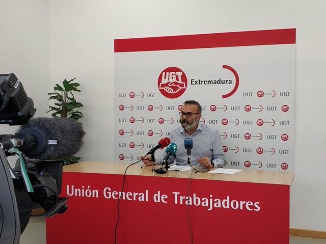 Secretario de Formación y Empleo de UGT Extremadura, Ricardo Salaya