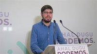 E-Podemos critica el "conservadurismo y la falta de audacia" del Gobierno Vasco en la gestión frente al covid-19