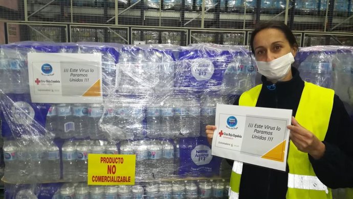 Economía.- Nestlé España doblará la cantidad que donen sus empleados a Cruz Roja