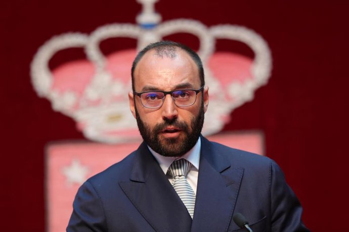 El diputado de Ciudadanos en la Asamblea de Madrid, Manuel Giménez. Archivo.