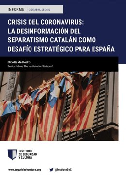Un informe desvela la estrategia de desinformación del separatismo catalán