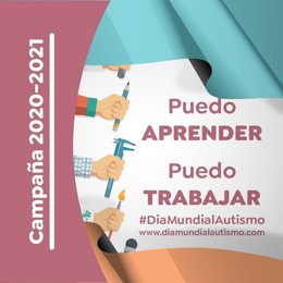 Cartel por el Día Mundial del Autismo.