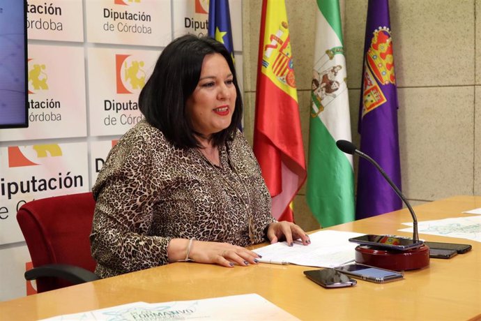 La vicepresidenta primera de la Diputación de Córdoba, Dolores Amo