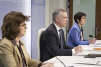 Coronavirus.- Urkullu defiende que su Gobierno "está respondiendo a tiempo y bien", pese a las "profecías" de EH Bildu