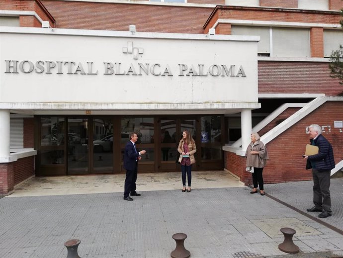 Visita de supervisión a las instalaciones del Hospital Blanca Paloma de Huelva
