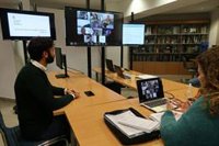 Presidencia informa a los partidos con representación parlamentaria de las medidas del Govern ante la crisis sanitaria