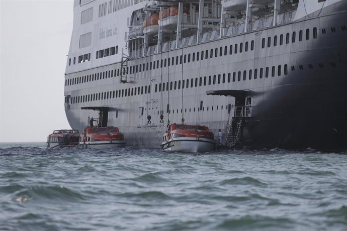 El crucero 'Zaandam'. 