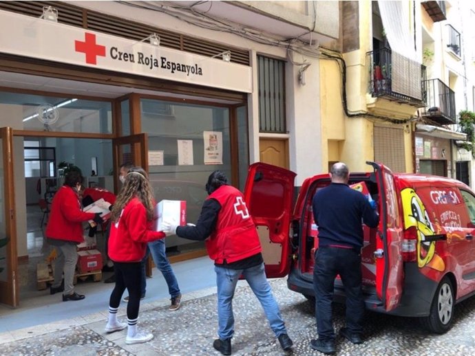 COMUNICADO: Grefusa colabora con Cruz Roja para la donación de alimentos a las f