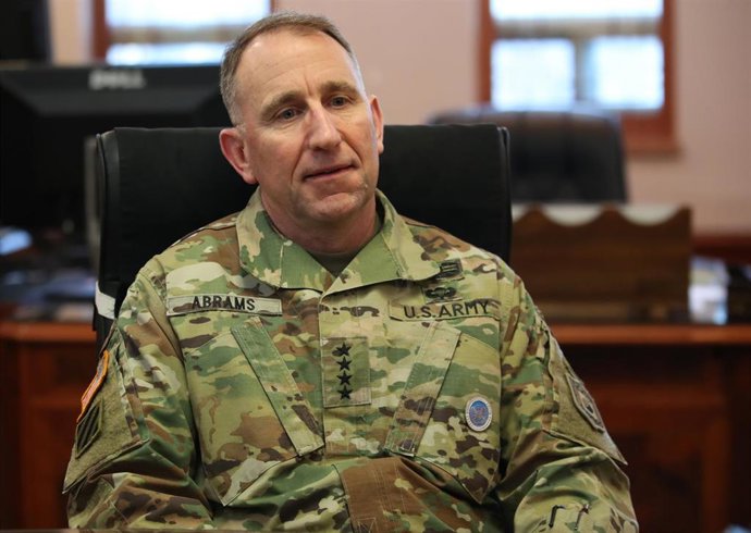 El comandante de las fuerzas estadounidenses en Corea del Sur, Robert Abrams