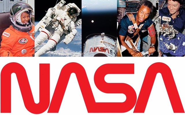 Ejemplos del uso que la NASA dió a su logotipo de gusano
