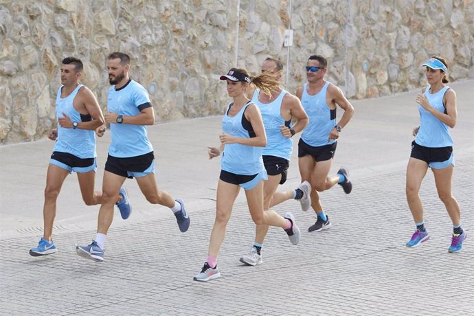 Club de corredores de la empresa valenciana Sanus Vitae