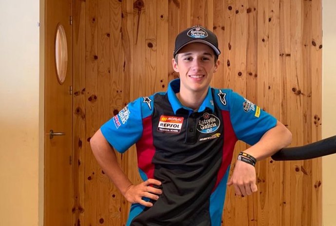 El piloto español de Moto3 Sergio García Dols (Team Estrella Galicia 0,0)