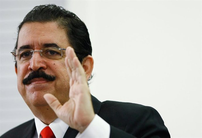 El ex presidente de Honduras Manuel Zelaya