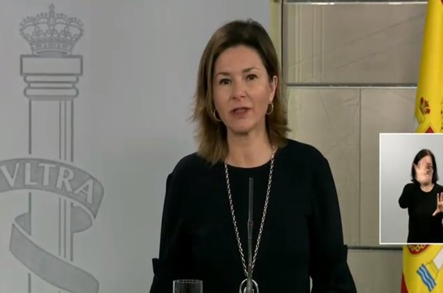 Rueda de prensa de la secretaria general de Transportes, María José Rallo