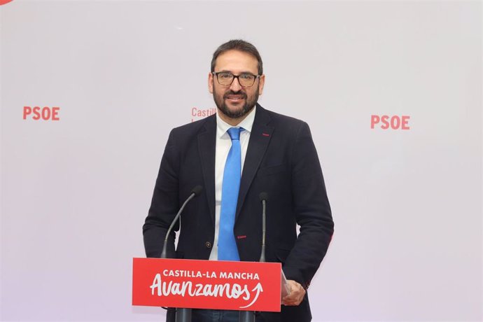 El secretario de Organización del PSOE en Castilla-La Mancha, Sergio Gutiérrez