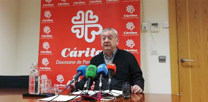 Ángerl Iriarte, director de Cáritas Pamplona-Tudela