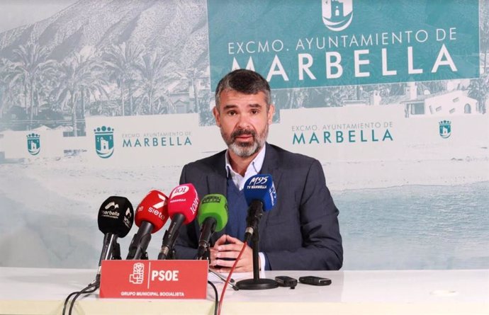 El portavoz socialista en el Ayuntamiento de Marbella (Málaga), José Bernal.