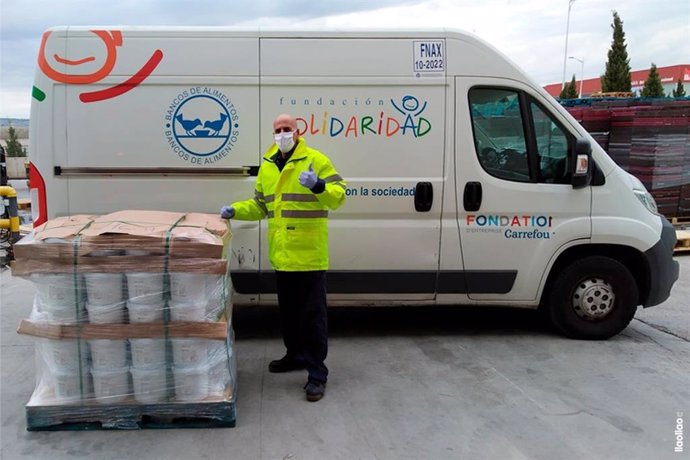 Llaollao dona 7.000 kilos de yogur a colectivos vulnerables, afectados por el covid-19