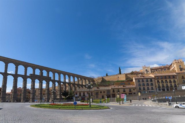 El acueducto de Segovia. Segovia como el resto de España vacía
