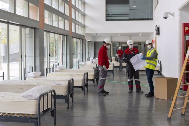 Eiffage Energía está coordinando con el Complejo Hospitalario Universitario de Albacete el diseño, implantación y ejecución de las instalaciones que se pondrán en marcha a modo hospital de campaña en la Facultad de Medicina