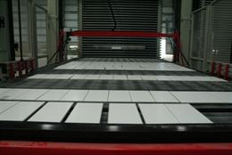 Producción de azulejos y baldosas cerámicas