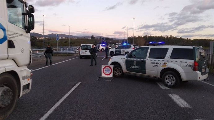 Control de tráfico en Cantabria