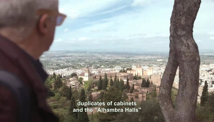 Fotograma del documental 'La Alhambra en juego', de José Sánchez-Montes