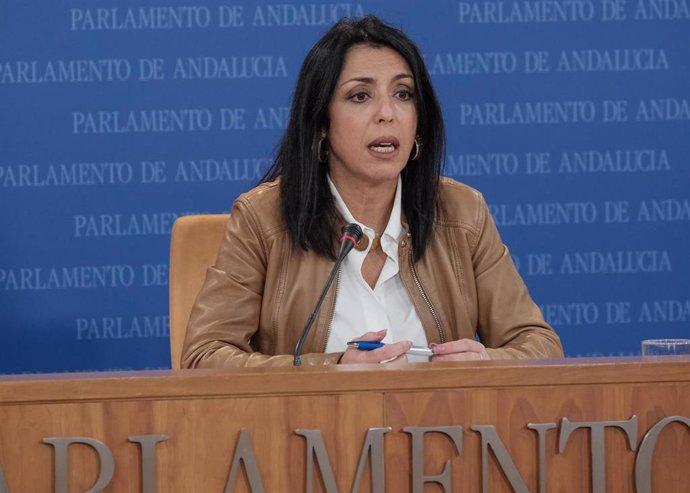 La presidenta del Parlamento de Andalucía, Marta Bosquet, en una imagen de archivo.