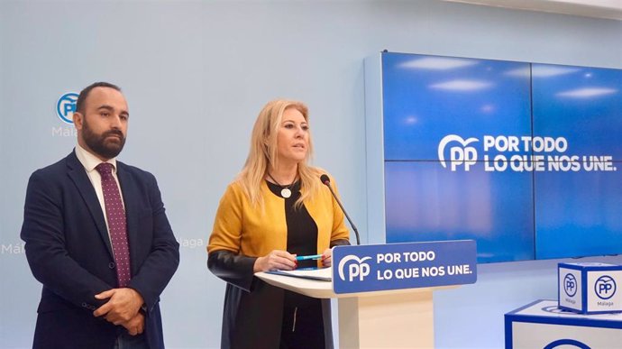 Los diputados nacionales por el PP Mario Cortés y Carolina España en una imagen de archivo.