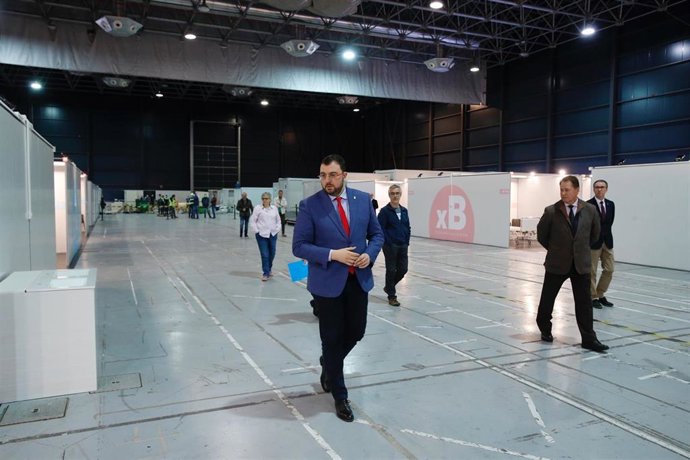 [Grupoasturias] Fotos Presidente Principado Visita Unidad De Hospitalización Recinto Ferial Gijón (1/2)