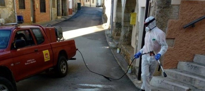 Coronavirus.- La DGA pone a 253 integrantes del servicio de extinción de incendi