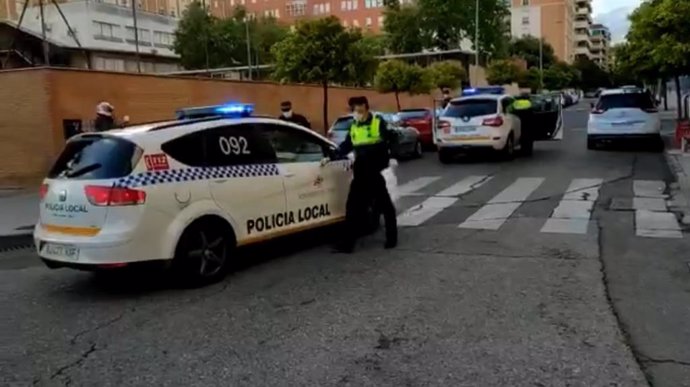 Actuación de la Policía Local de Córdoba