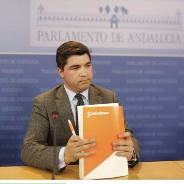 El diputado autonómico de Ciudadanos (Cs) y portavoz de Agricultura en el Parlamento de Andalucía, Enrique Moreno.
