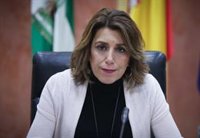 Susana Díaz manda un mensaje de ánimo porque el actual "esfuerzo colectivo" sirve "para salvar vidas"