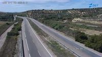 Cortada la A-4 sentido Sevilla por un socavón a la altura de Andújar (Jaén)
