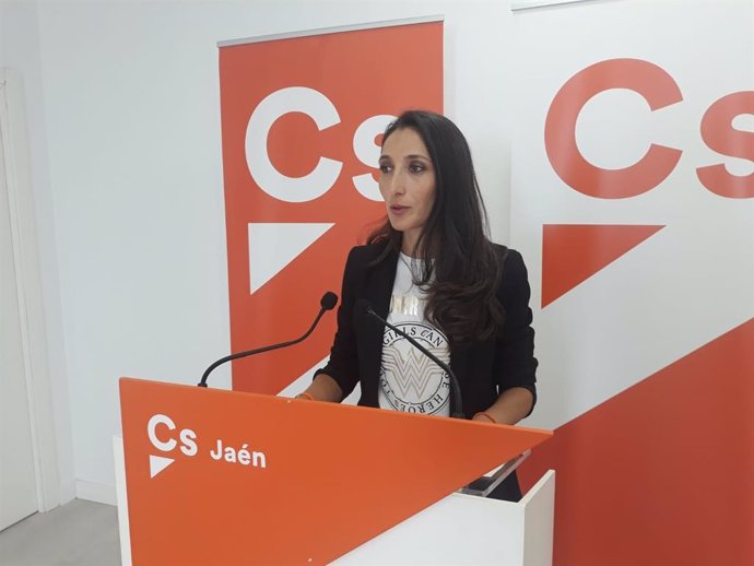 La diputada autonómica de Cs por Jaén Mónica Moreno.