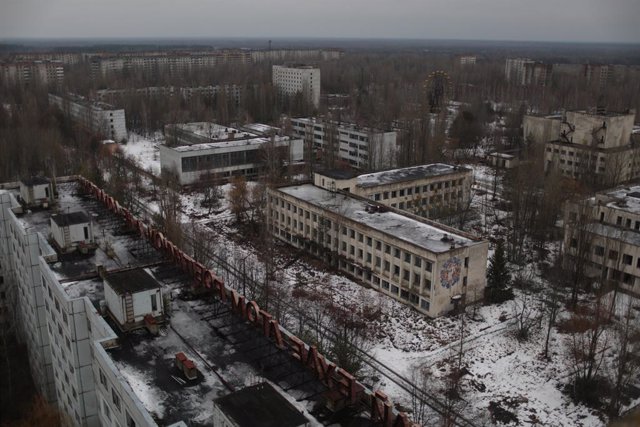 Ucrania.- Más de 140 incendios asolan Chernóbil y la región de Kiev