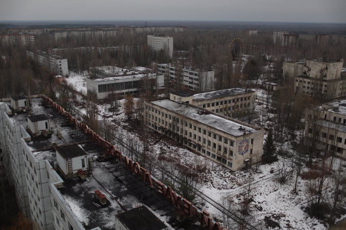 Ucrania.- Más de 140 incendios asolan Chernóbil y la región de Kiev