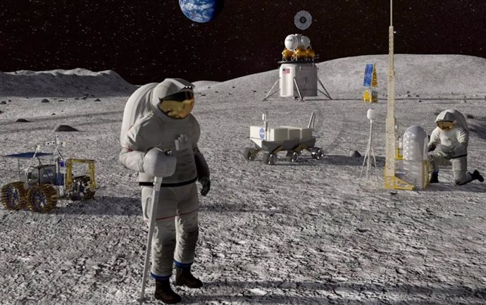 La NASA presenta su campo base para alojar humanos en la Luna