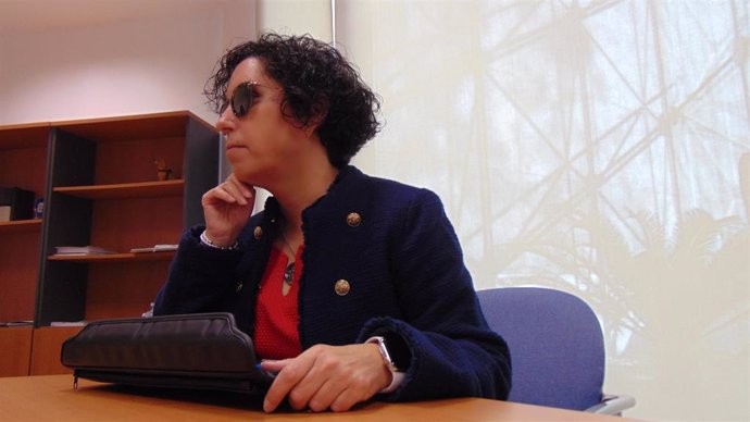 La secretaria general de Cermi Andalucía, Isabel Viruet, en una imagen de archivo